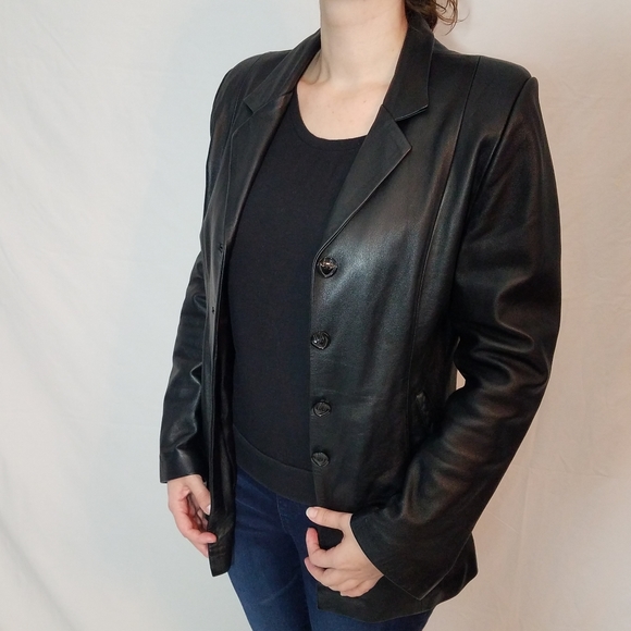 Tunç leder Genuine Leather black jacket!!! - Picture 7 of 14